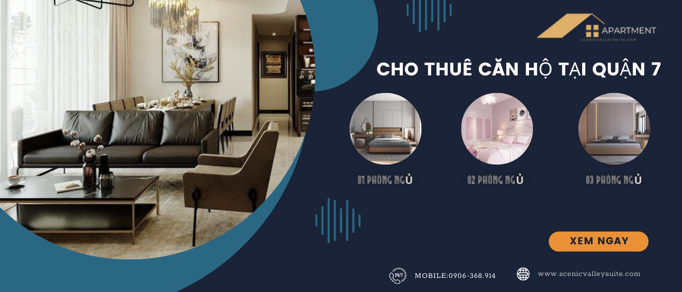 Slide cho thuê căn hộ tại Quận 7